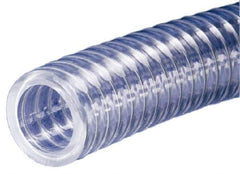Kuriyama of America - 2" ID x 2-1/2" OD, 50' Long, PVC Tube - Clear, 100 Max psi - Exact Tool & Supply