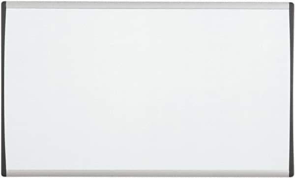 Quartet - 11" High x 14" Wide Enameled Steel Magnetic Marker Board - Aluminum Frame, 1-1/2" Deep, Includes Mounting Kit - Exact Tool & Supply