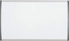 Quartet - 11" High x 14" Wide Enameled Steel Magnetic Marker Board - Aluminum Frame, 1-1/2" Deep, Includes Mounting Kit - Exact Tool & Supply