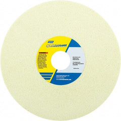 Norton - 8" Diam x 1-1/4" Hole x 1/2" Thick, G Hardness, 60 Grit Surface Grinding Wheel - Ceramic, Type 1, Medium Grade, 3,105 Max RPM - Exact Tool & Supply