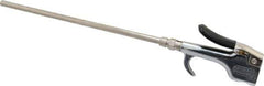 Coilhose Pneumatics - Safety Extension Tube Thumb Lever Blow Gun - 1/4 NPT, 10" Tube Length - Exact Tool & Supply