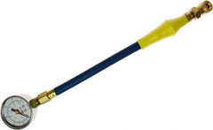 Coilhose Pneumatics - 0 to 160 psi Dial Ball Tire Pressure Gauge - 7' Hose Length - Exact Tool & Supply
