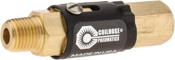 Coilhose Pneumatics - 1/4" Outlet, 145 Max psi, Inline Filters, Regulators & Lubricators - Pressure Regulator - Exact Tool & Supply