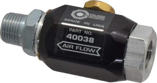 Coilhose Pneumatics - 3/8" Outlet, Inline Filters, Regulators & Lubricators - Lubricator - Exact Tool & Supply
