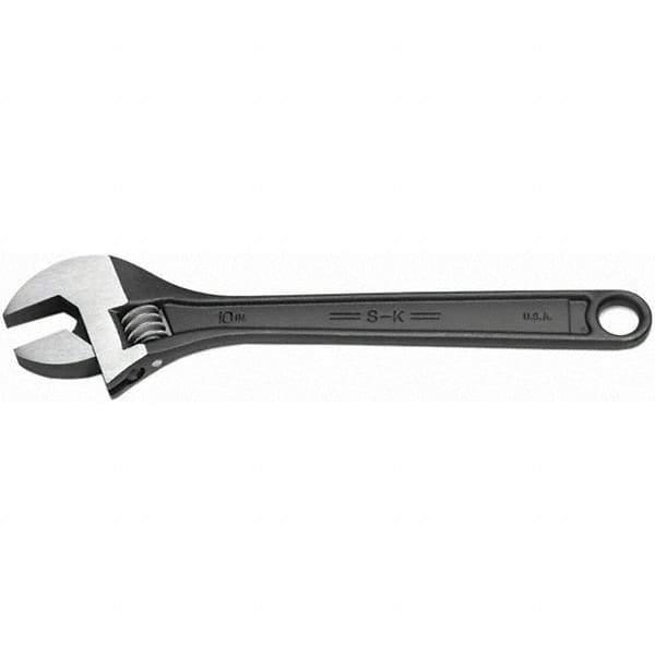 SK - Adjustable Wrench - Black Oxide Finish - Exact Tool & Supply