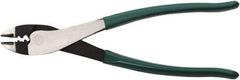 SK - 9" OAL Various, Crimping Pliers - Plastisol Handle - Exact Tool & Supply