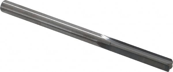 Hertel - #4 Solid Carbide 4 Flute Chucking Reamer - Exact Tool & Supply