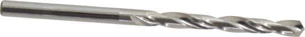 Hertel - #28 118° Solid Carbide Jobber Drill - Bright Finish, Right Hand Cut, Spiral Flute, Straight Shank, 2-1/2" OAL, Standard Point - Exact Tool & Supply