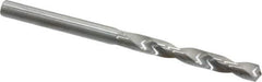 Hertel - #20 118° Solid Carbide Jobber Drill - Bright Finish, Right Hand Cut, Spiral Flute, Straight Shank, 2-1/2" OAL, Standard Point - Exact Tool & Supply