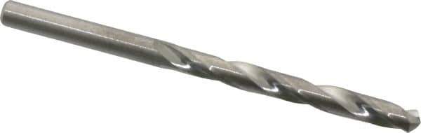Hertel - 11/64" 118° Solid Carbide Jobber Drill - Bright Finish, Right Hand Cut, Spiral Flute, Straight Shank, 2-3/4" OAL, Standard Point - Exact Tool & Supply
