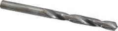 Hertel - Letter H 118° Solid Carbide Jobber Drill - Bright Finish, Right Hand Cut, Spiral Flute, Straight Shank, 3-1/2" OAL, Standard Point - Exact Tool & Supply