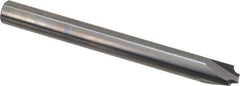 Hertel - 1/16" Radius, 1/4" Mill Diam, 3 Flute Solid Carbide Corner Rounding End Mill - Single End, Uncoated, 1/8" Tip Diam, 2-1/2" OAL, 1/4" Shank Diam - Exact Tool & Supply