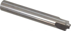 Hertel - 3/32" Radius, 3/8" Mill Diam, 3 Flute Solid Carbide Corner Rounding End Mill - Single End, Uncoated, 3/16" Tip Diam, 2-1/2" OAL, 3/8" Shank Diam - Exact Tool & Supply
