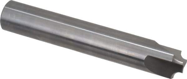 Hertel - 1/8" Radius, 1/2" Mill Diam, 3 Flute Solid Carbide Corner Rounding End Mill - Single End, Uncoated, 1/4" Tip Diam, 3" OAL, 1/2" Shank Diam - Exact Tool & Supply