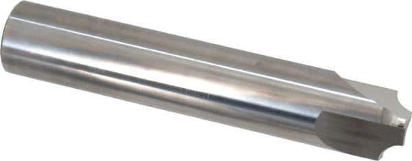 Hertel - 3/16" Radius, 3/4" Mill Diam, 3 Flute Solid Carbide Corner Rounding End Mill - Single End, Uncoated, 3/8" Tip Diam, 4" OAL, 3/4" Shank Diam - Exact Tool & Supply