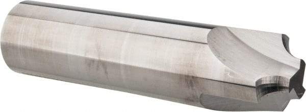 Hertel - 1/4" Radius, 1" Mill Diam, 3 Flute Solid Carbide Corner Rounding End Mill - Single End, Uncoated, 1/2" Tip Diam, 4" OAL, 1" Shank Diam - Exact Tool & Supply