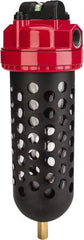 RTI Eliminizer - 1/2" 35 CFM Air Dryer/Filter Unit - Polycarbonate, 11-1/2" High x 3-3/4" Diam - Exact Tool & Supply