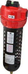 RTI Eliminizer - 3/4" 90 CFM Air Dryer/Filter Unit - Polycarbonate, 15-1/2" High x 5" Diam - Exact Tool & Supply