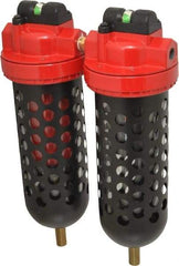 RTI Eliminizer - 1/4" 60 SCFM Air Dryer/Filter Unit - Polycarbonate, 8-1/2" Wide x 11-1/2" High - Exact Tool & Supply