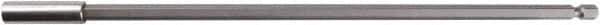 Wiha - 1/4" Insert, Hex Drive Bit Adapter - Magnetic, 9" OAL - Exact Tool & Supply