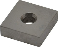 Mitutoyo - 0.3" Square Steel Gage Block - Accuracy Grade 0, Includes Certificate of Inspection - Exact Tool & Supply