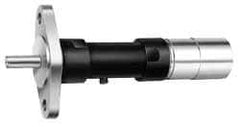 Ingersoll-Rand - 0.14 - 0.19 hp Single Direction Air Actuated Motor - 13:1 Gear Ratio, 880 Max RPM, 1" Shaft Length, 6.6" OAL, 3/8" Shaft Diam - Exact Tool & Supply