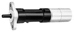 Ingersoll-Rand - 0.34 - 0.44 hp Single Direction Air Actuated Motor - 15:1 Gear Ratio, 610 Max RPM, 1" Shaft Length, 8" OAL, 3/8" Shaft Diam - Exact Tool & Supply