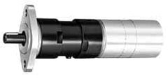 Ingersoll-Rand - 0.64 - 0.79 hp Reversible Air Actuated Motor - 44:1 Gear Ratio, 232 Max RPM, 1" Shaft Length, 9.2" OAL - Exact Tool & Supply