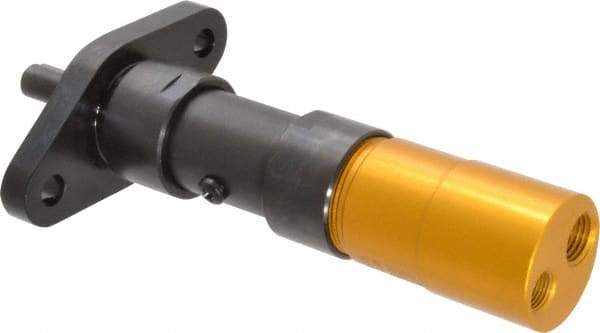 Ingersoll-Rand - 0.14 - 0.19 hp Single Direction Air Actuated Motor - 13:1 Gear Ratio, 880 Max RPM, 1" Shaft Length, 6.6" OAL, 3/8" Shaft Diam - Exact Tool & Supply