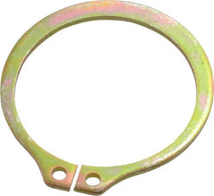 Rotor Clip - 15/16" Shaft Diam, 0.882" Groove Diam, Spring Steel External SH Style Retaining Ring - Exact Tool & Supply