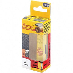Starrett - 3/4" Diam, 2" Cutting Depth, Hole Saw - High Speed Steel Saw, Toothed Edge - Exact Tool & Supply