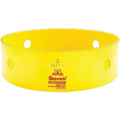 Starrett - 6" Diam, 1-5/8" Cutting Depth, Hole Saw - High Speed Steel Saw, Toothed Edge - Exact Tool & Supply