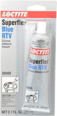 Loctite - 80 mL Tube Blue RTV Silicone Joint Sealant - 30 min Tack Free Dry Time, 24 hr Full Cure Time, Series 270 - Exact Tool & Supply
