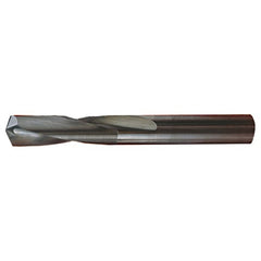 #47 Dia. × 0.078″ Shank × 5/8″ Flute Length × 2″ OAL, Stub, 118°, Bright, 2xD Flute, Round Solid Carbide Drill - Exact Tool & Supply
