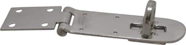Sugatsune - 1-1/2" Wide, Screw Down Hasp - Stainless Steel - Exact Tool & Supply