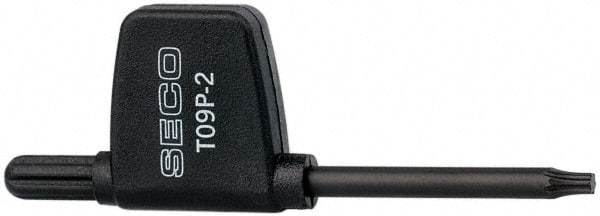 Seco - T9P Torx Plus Drive, Key and Driver for Indexable Tools - Compatible with Anvil Screws - Exact Tool & Supply