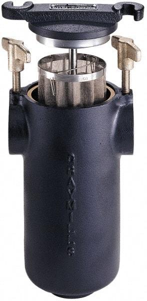 Graymills - 1 Outlet Size, Replacement Pump Filter - 11-3/4 Long, 150 Mesh - Exact Tool & Supply