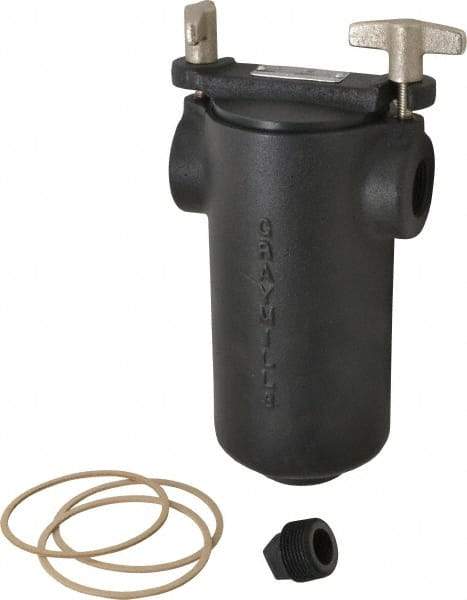 Graymills - 1 Outlet Size, Pump Filter - 11-3/4 Long, 100 Mesh - Exact Tool & Supply