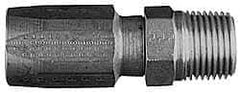 Parker - 1 - 11-1/2 Thread Hydraulic Hose Fitting - -16 Hose Size - Exact Tool & Supply