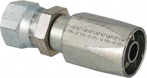Parker - 3/4-16 Thread Hydraulic Hose Fitting - -8 Hose Size, 1/2" Hose Diam - Exact Tool & Supply
