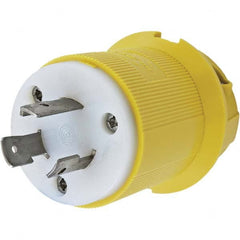 Hubbell Wiring Device-Kellems - 250V 20A NEMA L6-20P Marine Twist Lock Plug - Exact Tool & Supply