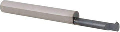Scientific Cutting Tools - 3/4" Cutting Depth, 18 to 56 TPI, 0.18" Diam, Internal Thread, Solid Carbide, Single Point Threading Bar - AlTiN+ Finish, 2-1/2" OAL, 1/4" Shank Diam, 0.04" Projection from Edge, 60° Profile Angle - Exact Tool & Supply