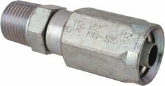 Parker - 1/2-14 Thread Hydraulic Hose Fitting - -8 Hose Size, 1/2" Hose Diam - Exact Tool & Supply