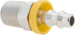 Parker - 1/4-18 Thread Hydraulic Hose Fitting - -4 Hose Size, 1/4" Hose Diam - Exact Tool & Supply