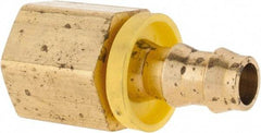 Parker - 3/8-18 Thread Hydraulic Hose Fitting - -6 Hose Size, 3/8" Hose Diam - Exact Tool & Supply