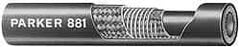 Parker - -20 Hose Size, 1-1/4" ID, 200 psi Work Pressure Hydraulic Hose - Synthetic Rubber, -40°F to 257°F - Exact Tool & Supply