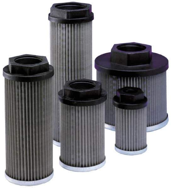 Parker - 5 Micron, 4" Outside Diam, 9.2" Long, Filter Element - 1.6" Inside Diam, Microglass, HK-005BN Hycon Part No. - Exact Tool & Supply
