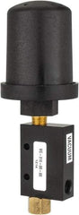 Gast - 0.95 CFM Open Flow Venturi Single Stage Vacuum Generator - 1/8 FPT Vacuum Port, 27 In/Hg Max Vacuum Pressure, 30-3/4 Max psi, 1.6 CFM Air Consumption & 5.29" Long x 2" Wide x 2.00" High - Exact Tool & Supply
