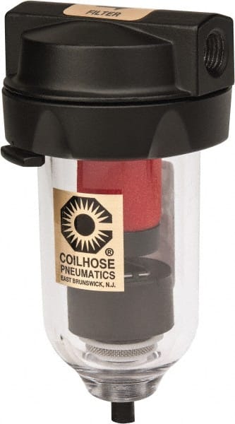 Coilhose Pneumatics - 1/4" Port Coalescing Filter - Exact Tool & Supply