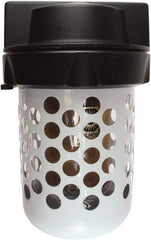 Coilhose Pneumatics - 3/8" Port Coalescing Filter - Polycarbonate Bowl, 0.1 Micron Rating, 5-5/8" High - Exact Tool & Supply
